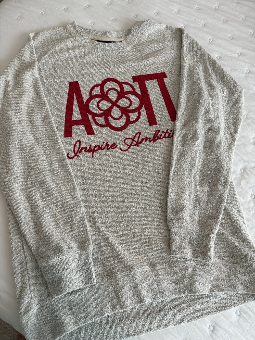 Alpha Omicron Pi Sweater-Size L
